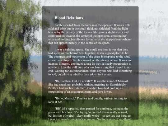 memories/ocean/panthea/blood-relations screenshot