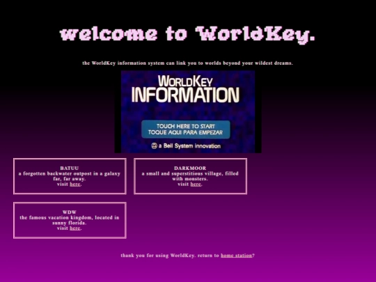 worldkey/landing screenshot