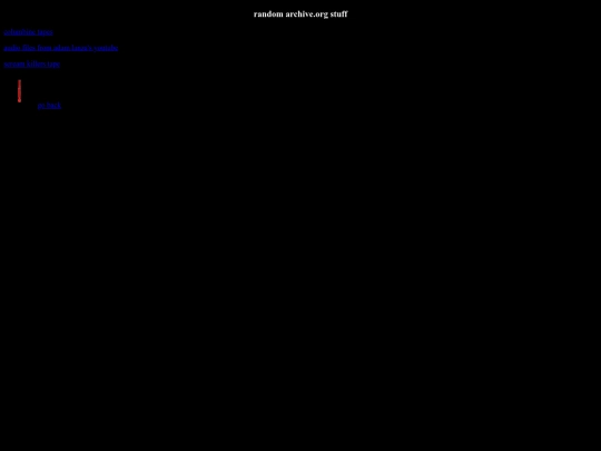 archive screenshot
