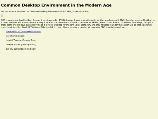 CommonDesktopIndex screenshot