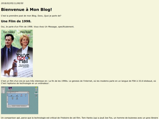 blog screenshot