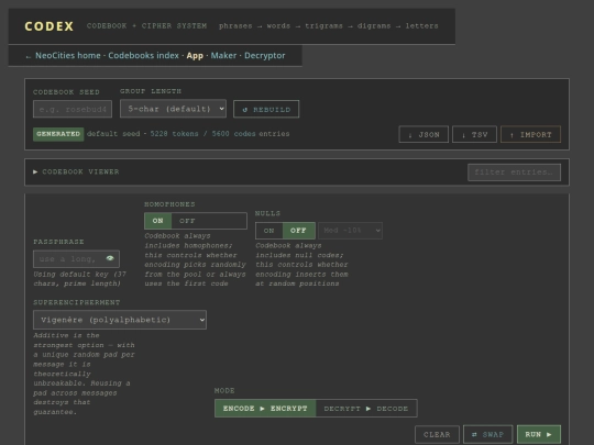 codebooks/app screenshot