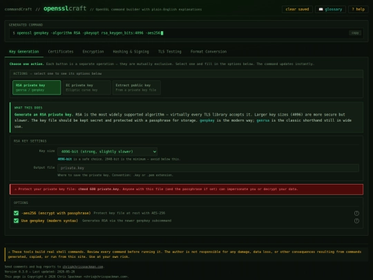 command-line-guis/cli-gui-openssl screenshot