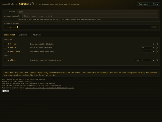 command-line-guis/cli-gui-xargs screenshot