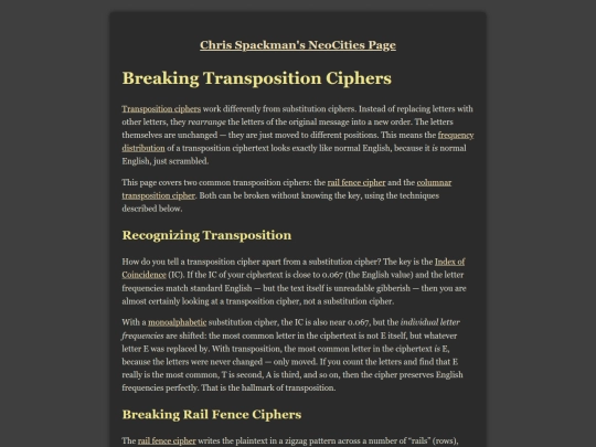 cryptanalysis/breaking-transposition screenshot