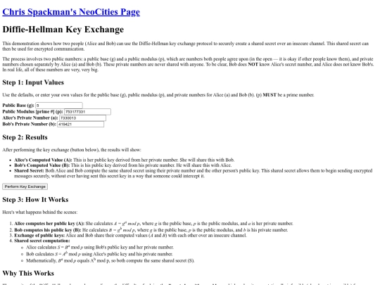 simplified-diffie-hellman screenshot