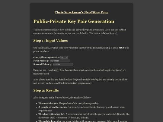 simplified-public-private-key-generation screenshot