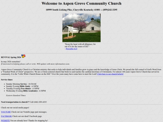 homepage screenshot