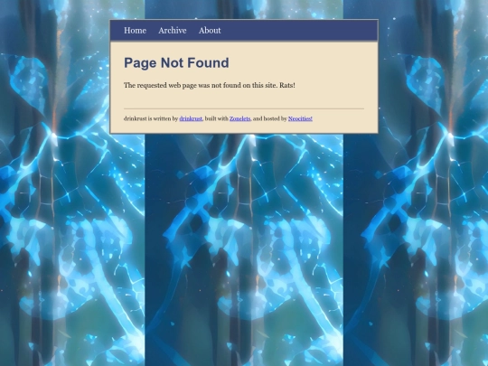 not_found screenshot