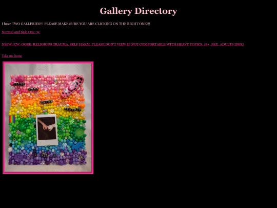 Gallery/homepage screenshot