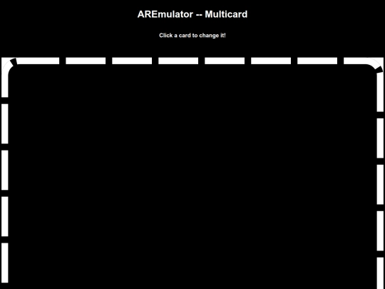 AREmulator/multicard screenshot