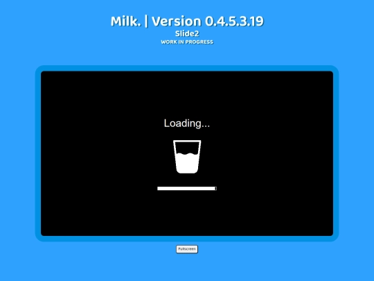 Milk screenshot