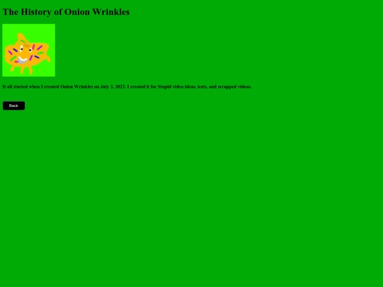 WHistory screenshot