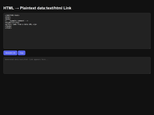 htmldata screenshot