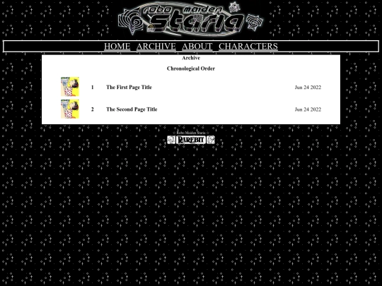 archive screenshot