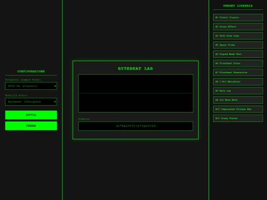bytebeat screenshot