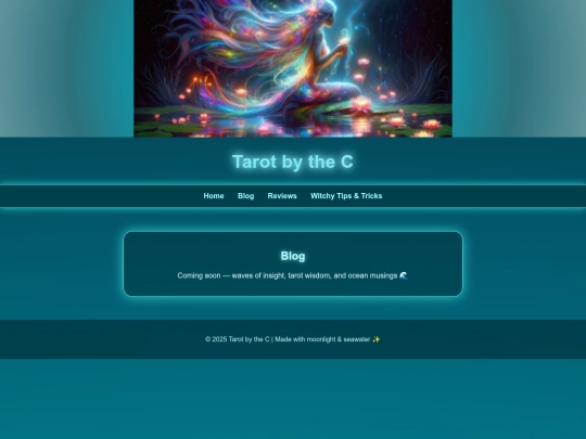 blog screenshot