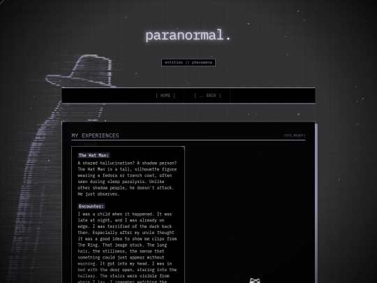 interests_paranormal screenshot