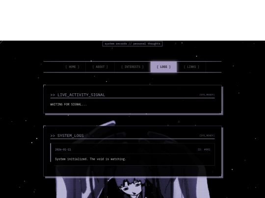 logs screenshot