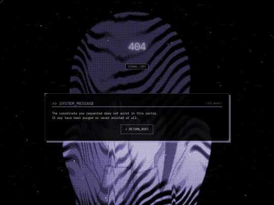 not_found screenshot