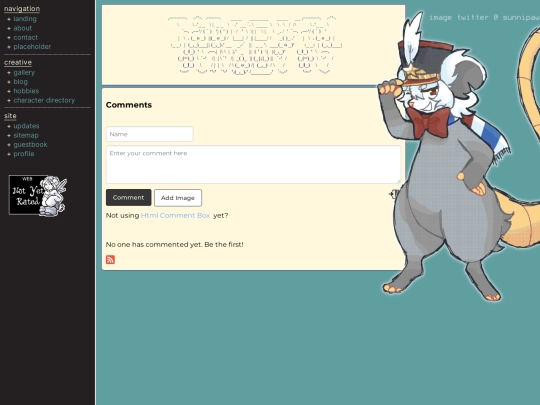 guestbook screenshot