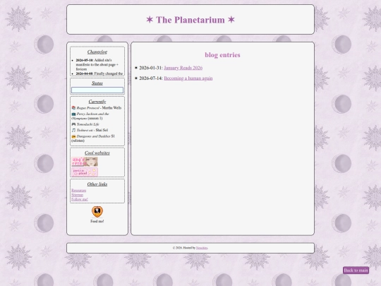 blog screenshot
