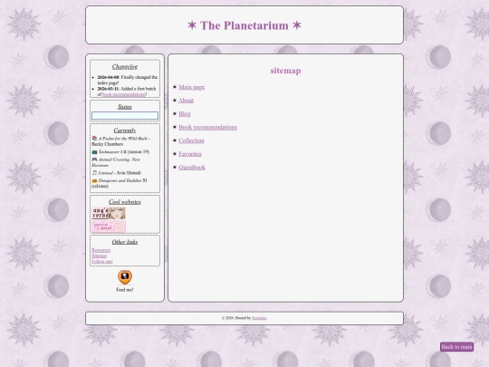 sitemap screenshot