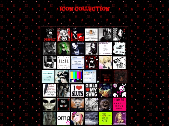 icons screenshot