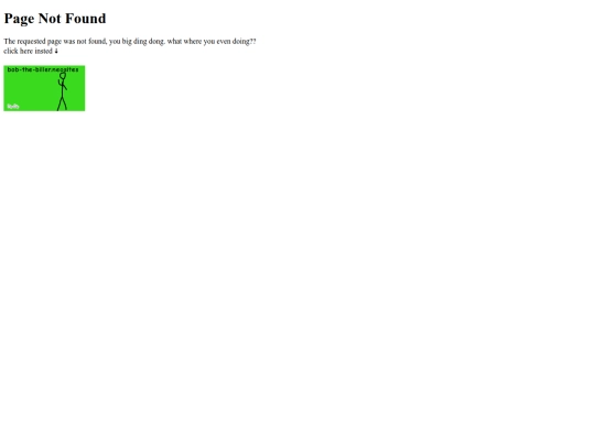 not_found screenshot