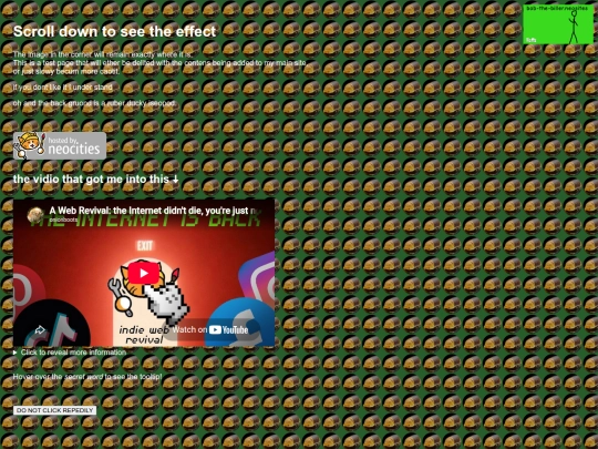 test screenshot