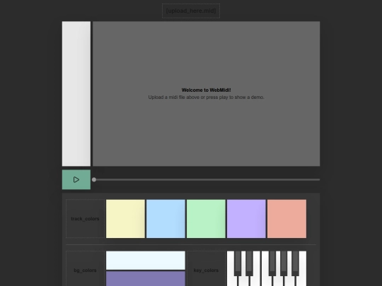 webmidi screenshot
