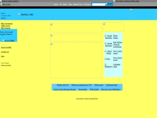 index screenshot