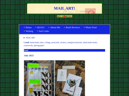 mailart screenshot