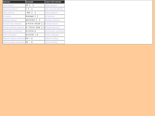 CSSreference screenshot