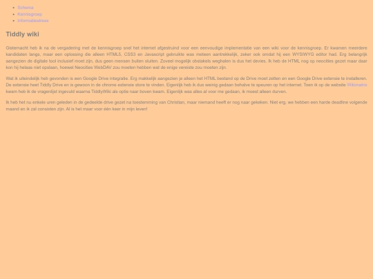 Kennisgroep screenshot