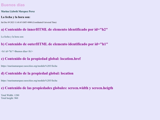 modulo 3/fecha screenshot