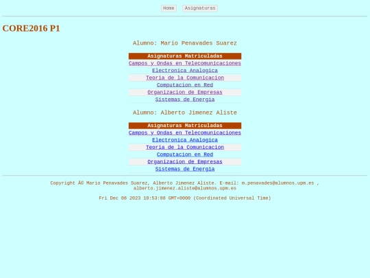 asignaturas screenshot