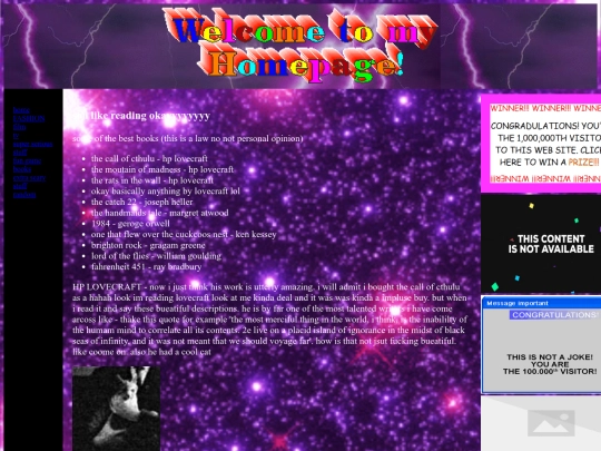 books screenshot