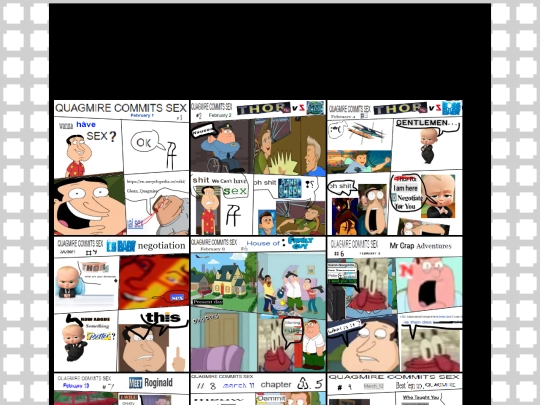 comics/quagmire screenshot