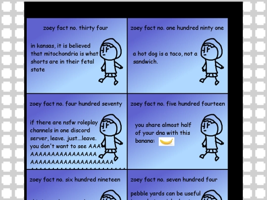 comics/zoeyfunfacts screenshot