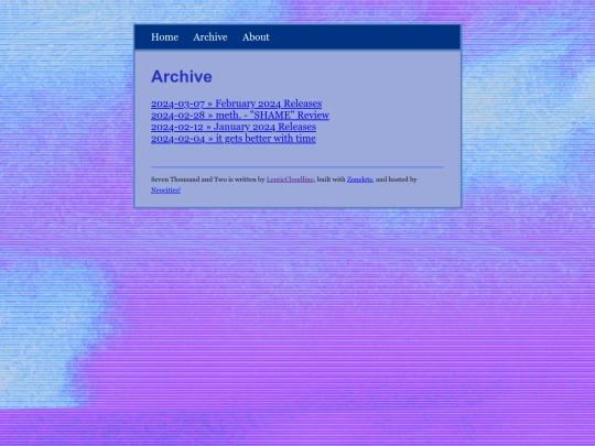 archive screenshot