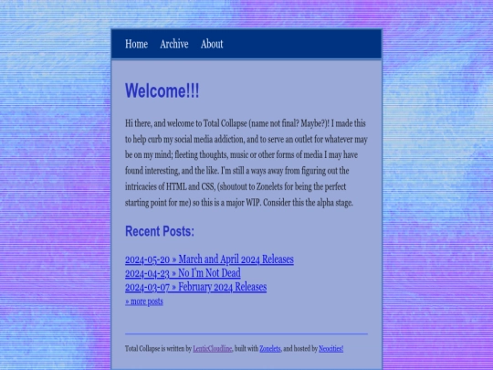 index screenshot