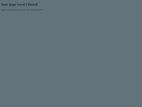 not_found screenshot