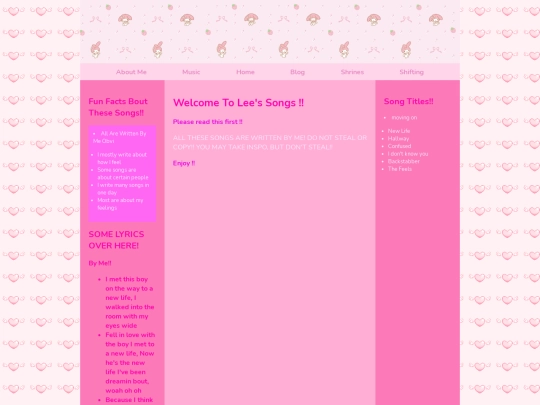 songs screenshot