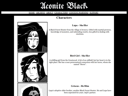 characters screenshot