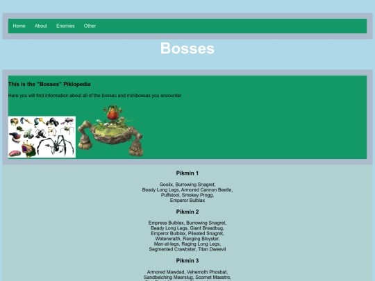 Piklopedia/bos screenshot