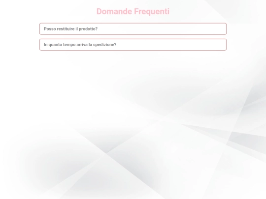 esercizi/domande screenshot