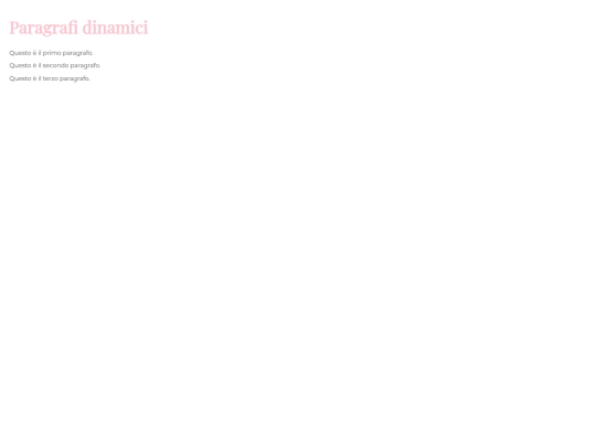 esercizi/paragrafi screenshot