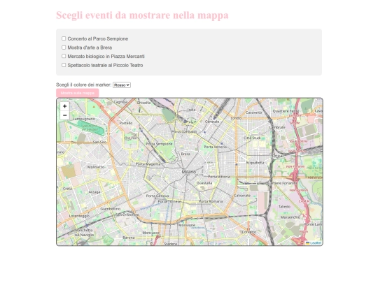 mira/eventi screenshot