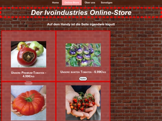 Store screenshot